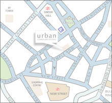 urban location map